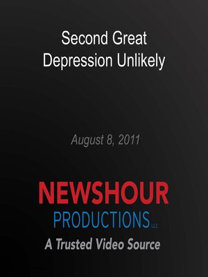 cover image of Second Great Depression Unlikely